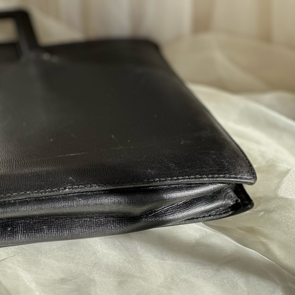 Vintage Celine Work Bag en Noire (Fits Laptop & More) - Picture 12 of 12